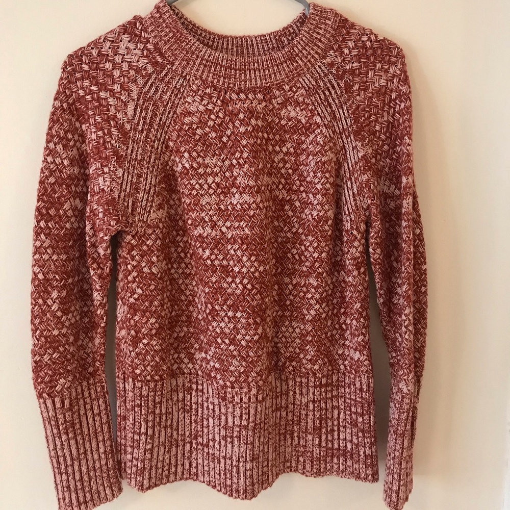 Universal Thread Red and White Knit Sweater XS